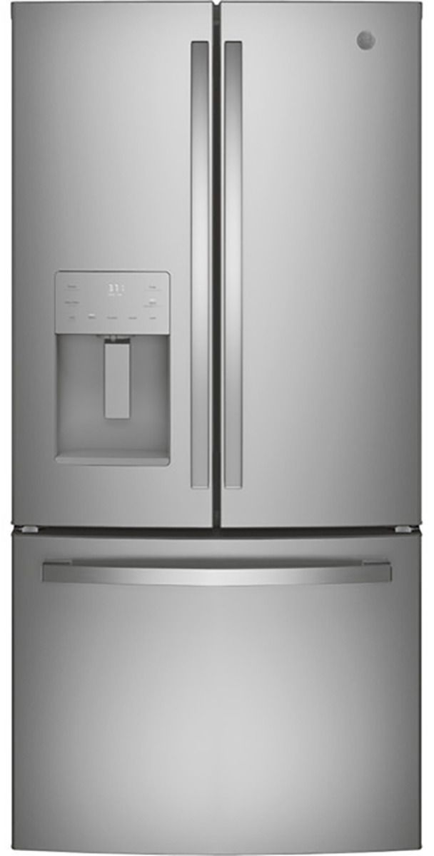 GE Profile™ 33'' 24.8 Cu. Ft. Fingerprint Resistant Stainless Steel French Door Refrigerator-0