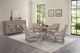 Bernards Citrus Heights Beige/Gray Cane Host Chair-4