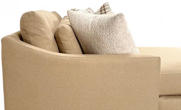 Intermountain Furniture Customizable Spruce Chaise Sofa-2