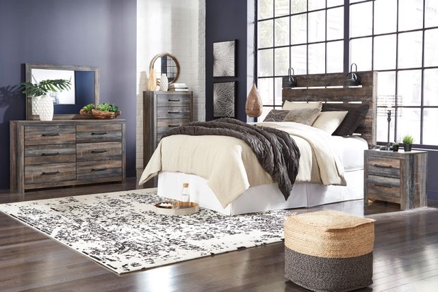 Signature Design by Ashley® Drystan 2-Piece Multi King Panel Headboard Set-3