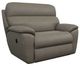 La-Z-Boy® Roman Grey Leather Manual Reclining Chair and a Half-0