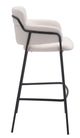 Zuo® Modern Marcel Cream Barstool-1