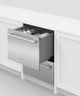 Lave-vaisselle à tiroir double de 24 po Fisher & Paykel® série 11 - Acier inoxydable-3