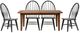 Liberty Furniture Hearthstone Ridge 5-Piece Black/Tobacco Dining Set-0