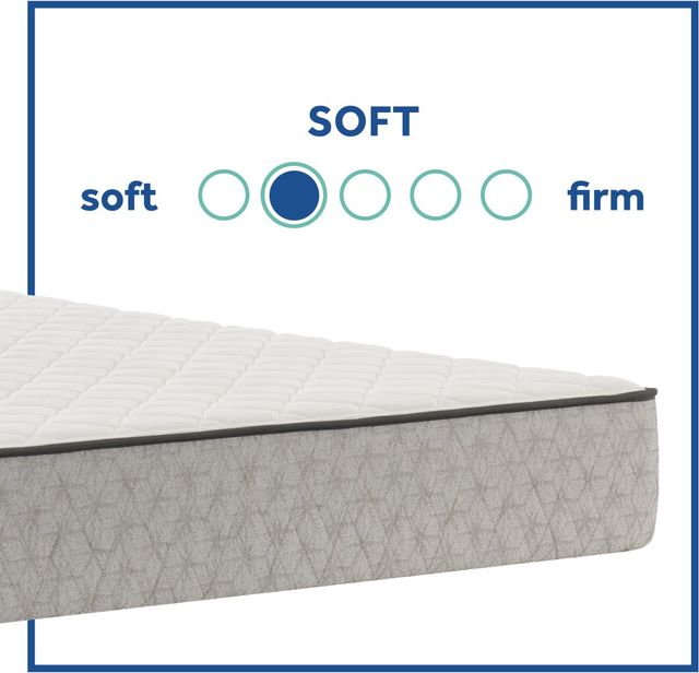 Sealy® Essentials™ Autumn Ash Innerspring Soft Tight Top Queen Mattress-4