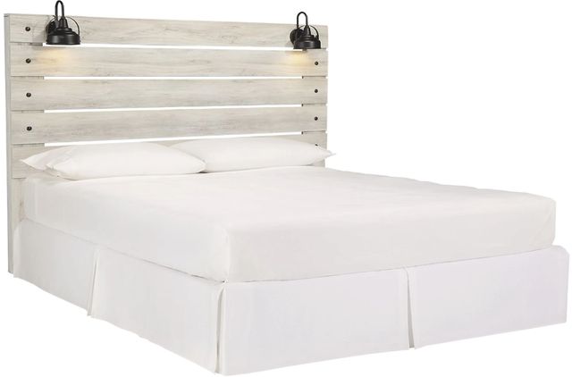 Signature Design by Ashley® Cambeck Whitewash King Panel Headboard-2