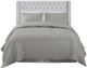 Olliix by Madison Park Grey Queen Amelia Upholstery Headboard-5