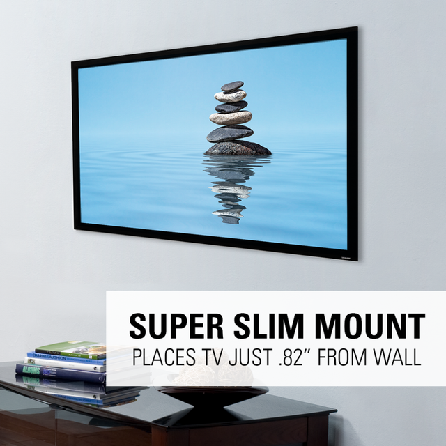 Sanus® Black Super Slim Tilting Wall Mount | Plaza TV & Appliance