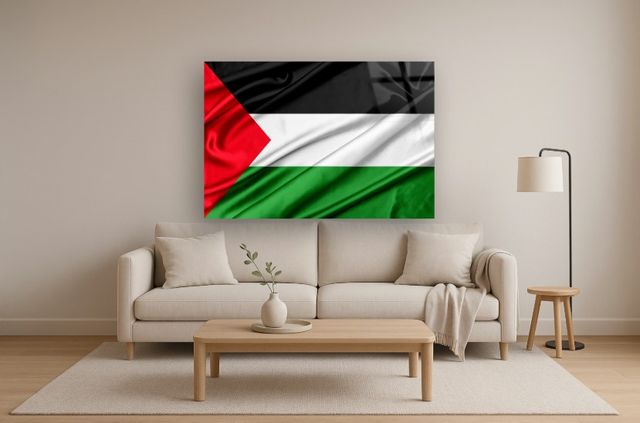 Classy Living Wordly Palestine Wall Art-1