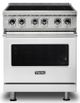 Viking® 5 Series 30" Stainless Steel Pro Style Electric Range-0