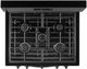 Whirlpool® 30" Black Free Standing Gas Range-4