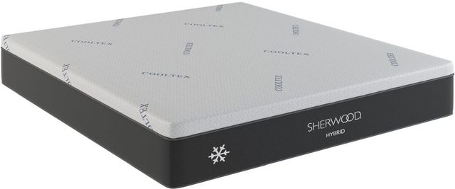Sherwood® Bedding National Villa II Promo Innerspring 7" Firm Tight Top Queen Mattress-0