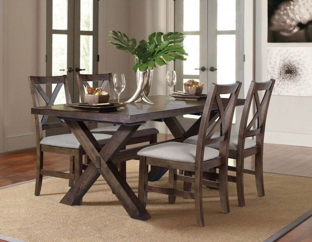 Steve Silver Co. Astoria Mocha Dining Trestle Table-3