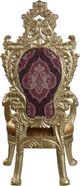 ACME Furniture Bernadette 2-:Piece Gold Arm Chair Set-4