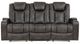 Mazin Furniture Tabor Brownish Gray Power Reclining Sofa-1