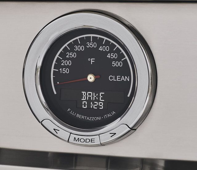 Bertazzoni Professional Series 36" Fingerprint Resistant Stainless Steel Pro Style Gas Range-3