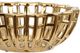 A & B Home Manzu Gold Decorative Bowl -2