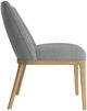A.R.T. Furniture® Loft Gray/Natural Maple Upholstered Side Chair-3
