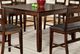Furniture of America® Dickinson II 7-Piece Dark Cherry Counter Height Dinner Table Set-2