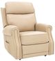 BarcaLounger® Lance Sorrento Sand Leather Power Lift Recliner-0