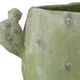 Currey & Company Cactus 3-Piece Antiqued Green Vase Set-1