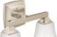 Moen® Voss™ Polished Nickel Two Globe Bath Light-1