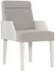 Bernhardt Foundations Beige/Gray Dining Arm Chair-0