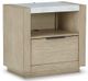 Millennium® by Ashley® Hennington Bisque Nightstand-0