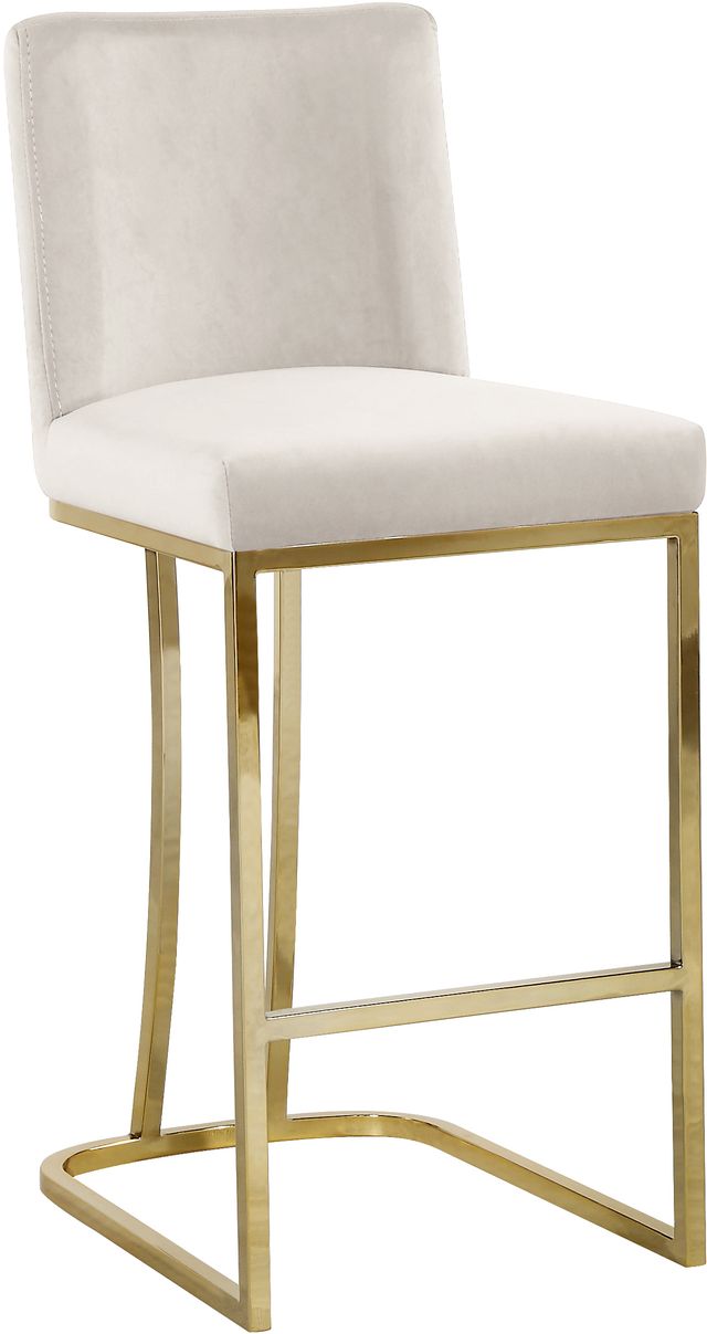 Meridian Furniture Heidi Cream Counter Stool-0