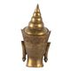A & B Home Bronze 6" Buddha Head Statue-4