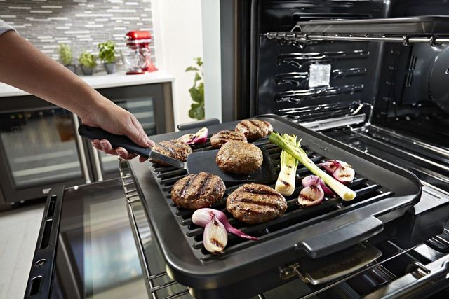 KitchenAid® 30" Stainless Steel Smart Electric Built In Oven/Micro Combo-6