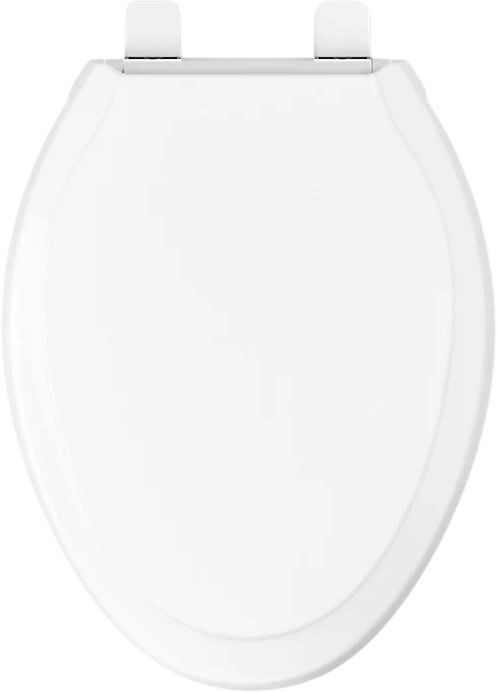 KOHLER® Rutledge® White Readylatch® Quiet-Close™ Elongated Toilet Seat-2