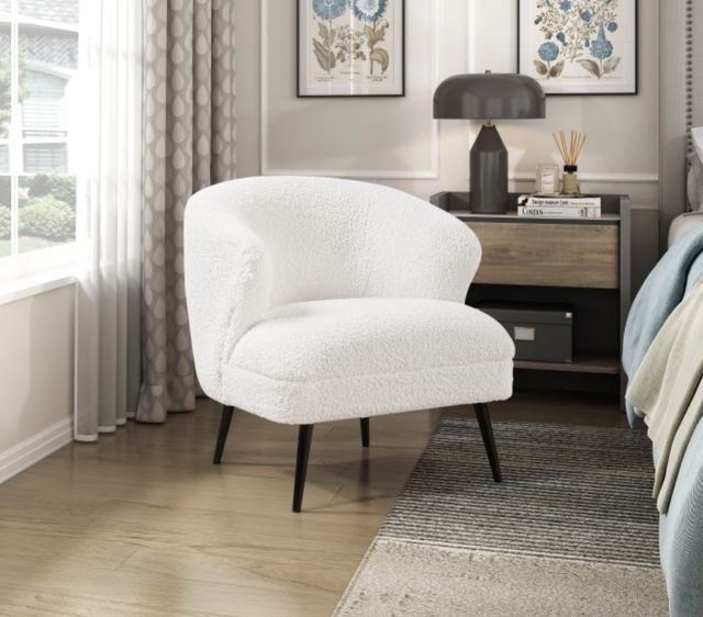 Homelegance® Woodway Beige Accent Chair-1