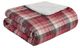 Olliix by Woolrich Tasha Red Oversized Softspun Down Alternative Throw-0