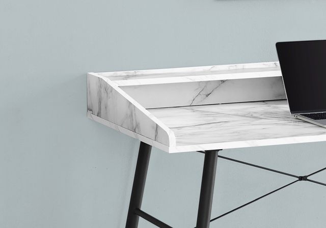 Monarch Specialties Inc. White Computer Desk-1