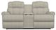 La-Z-Boy® Pinnacle Dove Power Wall Reclining Loveseat with Headrest and Console-1