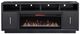 Legends Home Sunset Black 84" Fireplace TV Stand-0