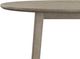 HH2 Home Kirkwood Gray Wire Brush Round Dining Table-3