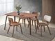 ACME Furniture Casson Walnut/White Dining Side Chair-1