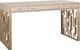 Hooker® Furniture Marlowe Polished Limestone/Radiance Writing Desk-0