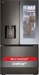 LG 36" 26 Cu. Ft. PrintProof™ Black Stainless Steel Counter Depth French Door Refrigerator-3