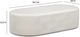 TOV Furniture Suraya Ivory 55" Concrete Indoor/Outdoor Coffee Table-2