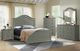 Elements International Kona Gray Queen Panel Bed-1