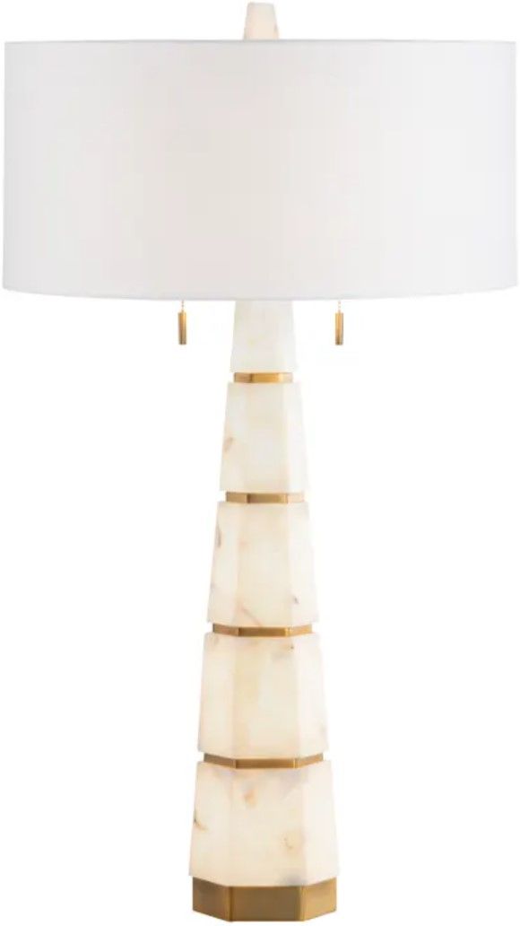 Crestview Collection Bronte Contemporary Table Lamp with Nightlight-2