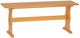 Linon Chelsea Natural Nook Simple Bench-0