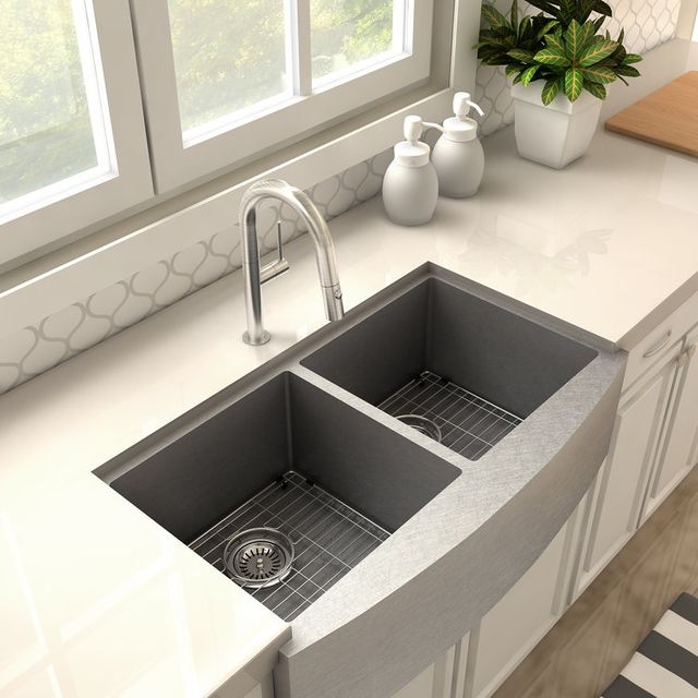 ZLINE Voltaire Brushed Nickel Pull Down Single Handle Kitchen Faucet-2
