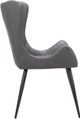 Zuo® Modern Alejandro Vintage Gray Dining Chair-2