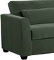 American Wholesale Furniture Cassian Pine Green Chair and a Half-1