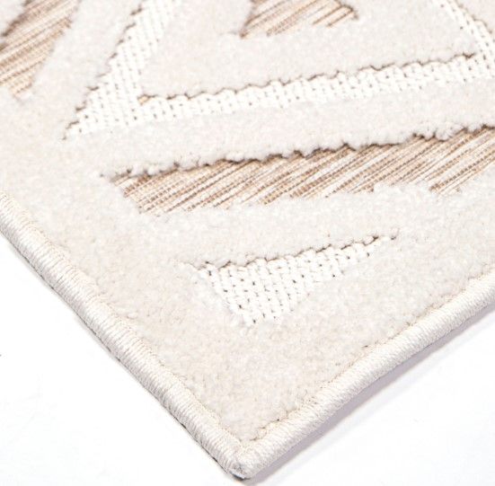 Orian Crochet Westgate Natural Driftwood 5'x8' Area Rug-2