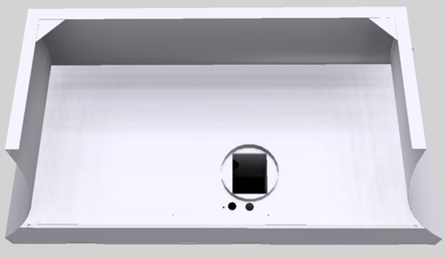 Vent-A-Hood® Designer Series 48" White Wall Mounted Range Hood-3